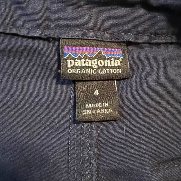 Patagonia navy pants. Size 4. - Picture 5 of 16